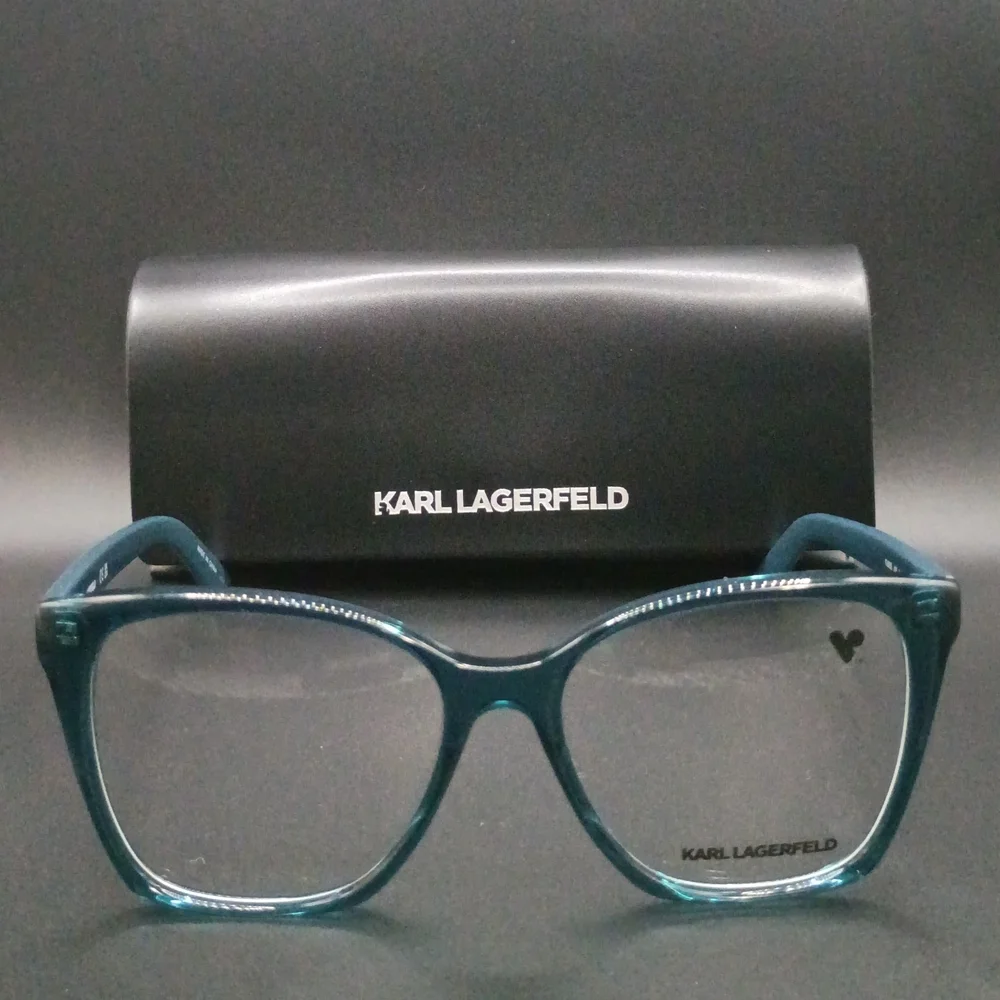 Karl Lagerfeld Teal Blue Eyewear